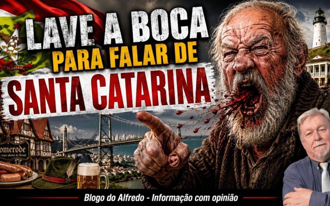 Lula, lave a boca antes de falar de SC