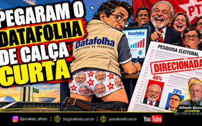Você é burro o suficiente para continuar acreditando no Datafolha?